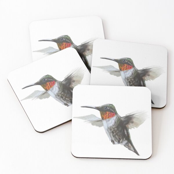 Item preview, Ruby-Throated Hummingbird Drawing designed and sold by Heather Barker.