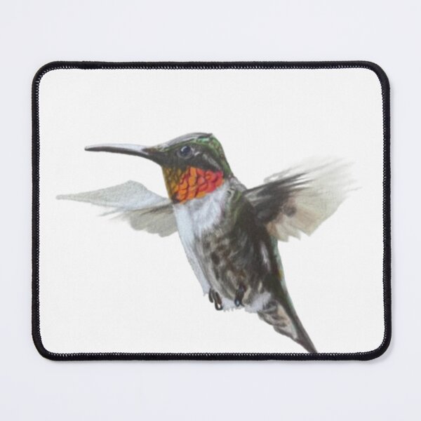 Item preview, Ruby-Throated Hummingbird Drawing designed and sold by Heather Barker.