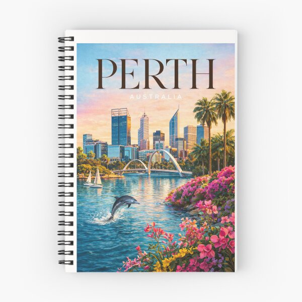Item preview, Perth Swan River Elizabeth Quay and City Skyline designed and sold by Places On Earth.