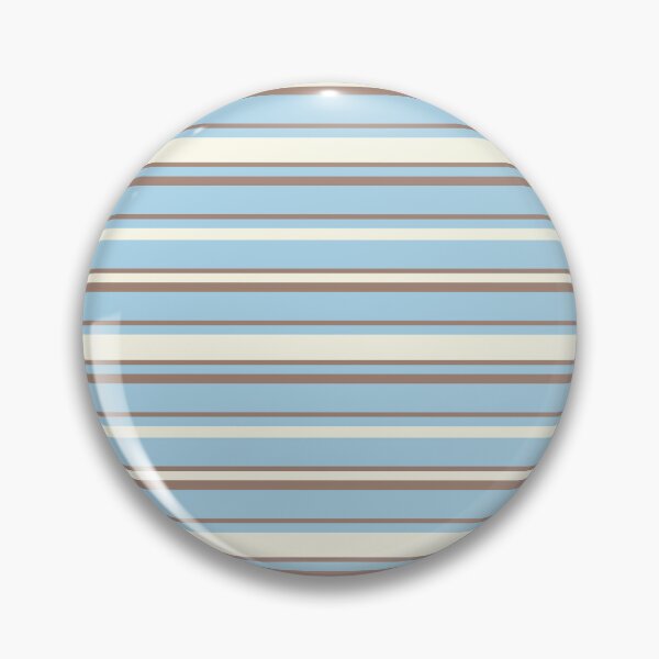 Item preview, Cute Blue and Brown Stripe Pattern designed and sold by kindacute-shop.