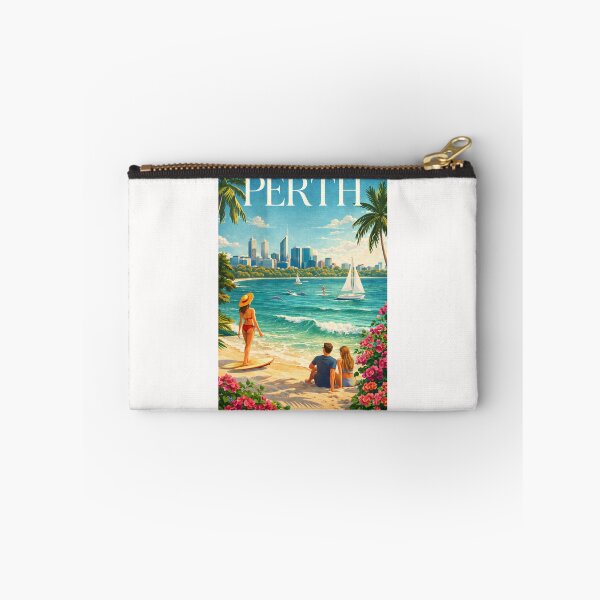 Item preview, Perth Swan River Coastline and Western Australia Skyline designed and sold by Places On Earth.
