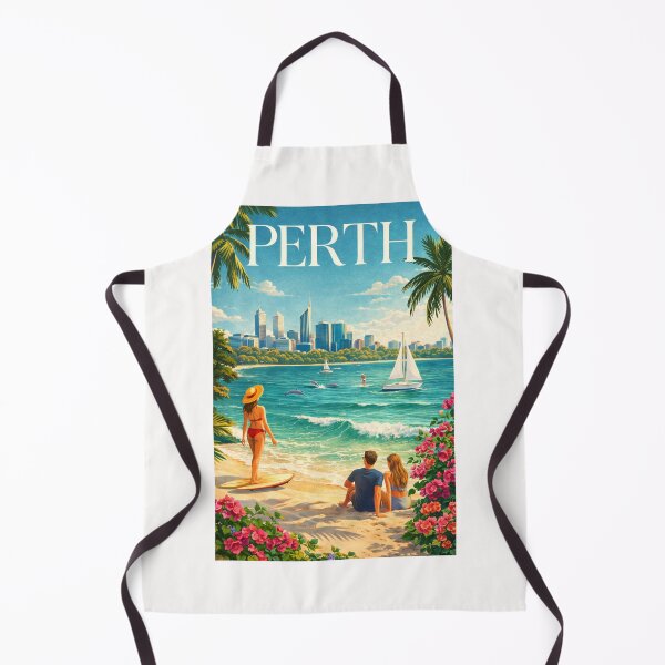 Item preview, Perth Swan River Coastline and Western Australia Skyline designed and sold by Places On Earth.