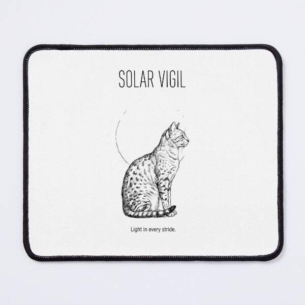 Item preview, Silhouette of the Nile - Egyptian Mau Cat designed and sold by bapupa.