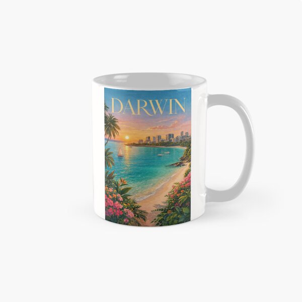 Item preview, Darwin Northern Territory Waterfront Sunset at Mindil Beach and Cullen Bay Marina designed and sold by Places On Earth.