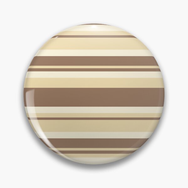 Item preview, Classic Brown Beige Stripe Pattern designed and sold by kindacute-shop.