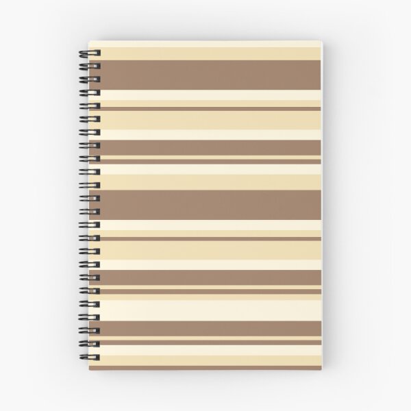 Item preview, Classic Brown Beige Stripe Pattern designed and sold by kindacute-shop.