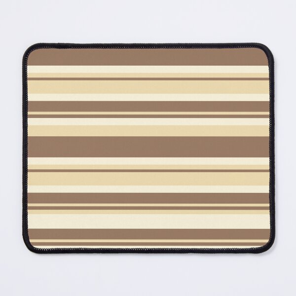 Item preview, Classic Brown Beige Stripe Pattern designed and sold by kindacute-shop.