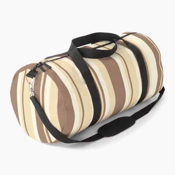 Item preview, Classic Brown Beige Stripe Pattern designed and sold by kindacute-shop.
