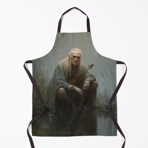 Item preview, Nøkken Water Spirit – Nordic Folklore Violin Figure designed and sold by NordicDreams.