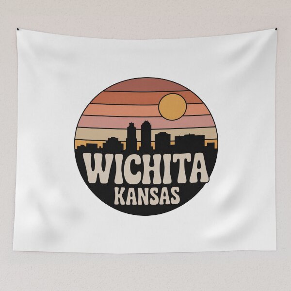 Item preview, Wichita Kansas: Sunset Skyline Twin designed and sold by CircinusStore.