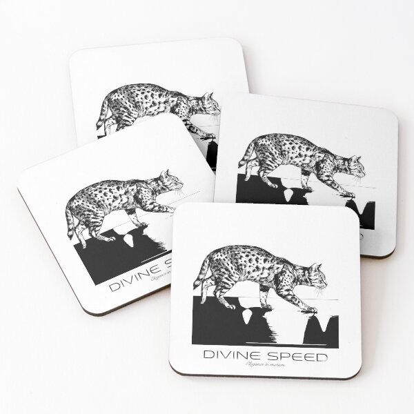Item preview, The Prowling Divinity - Egyptian Mau Cat designed and sold by bapupa.