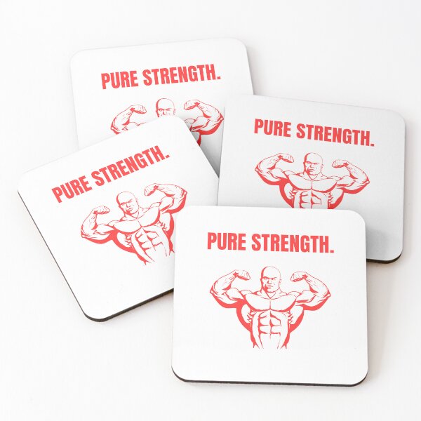 Item preview, Hardcore Fitness - Pure Strength Muscle Design designed and sold by poomfitshirt.