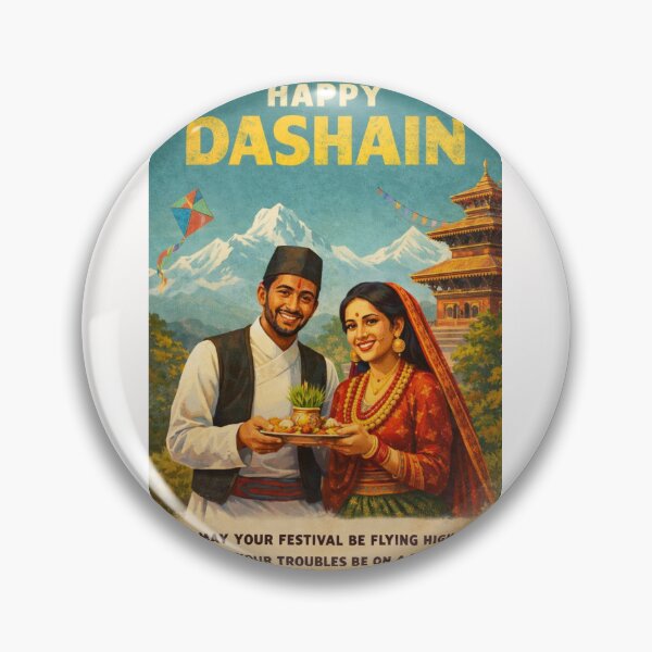 Item preview, Happy Dashain Festival of Tika in Nepali Culture with Kathmandu Himalayas designed and sold by Places On Earth.