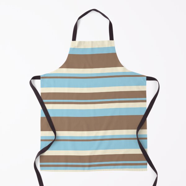 Item preview, Bonito estampado de rayas marrones y azules designed and sold by kindacute-shop.