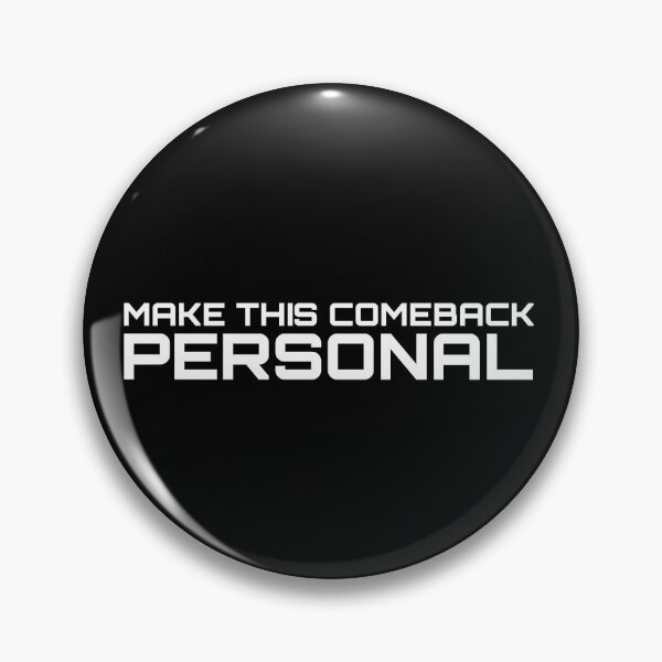 Item preview, Make This Comeback Personal designed and sold by PrintnStitches.