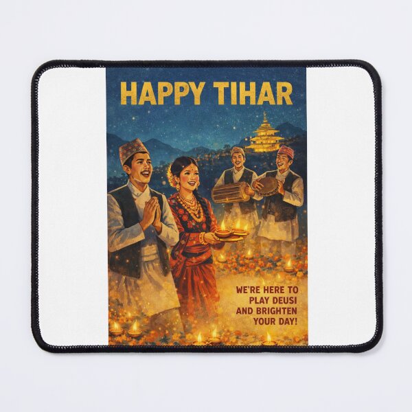 Item preview, Kathmandu Valley Tihar Festival near Bhaktapur Durbar Square and Boudhanath Stupa designed and sold by Aryabek.