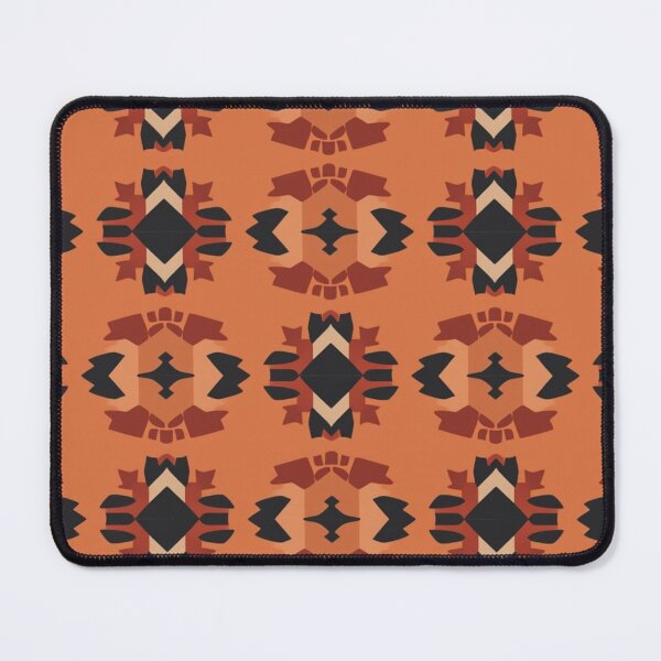 Item preview, Tribal Geometric Pattern - Sienna and Black designed and sold by ViralVibeLab.