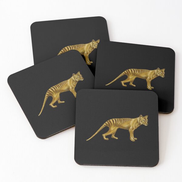 Item preview, Vintage Thylacine Tasmanian Tiger Zoology Art designed and sold by syxiamispn39.