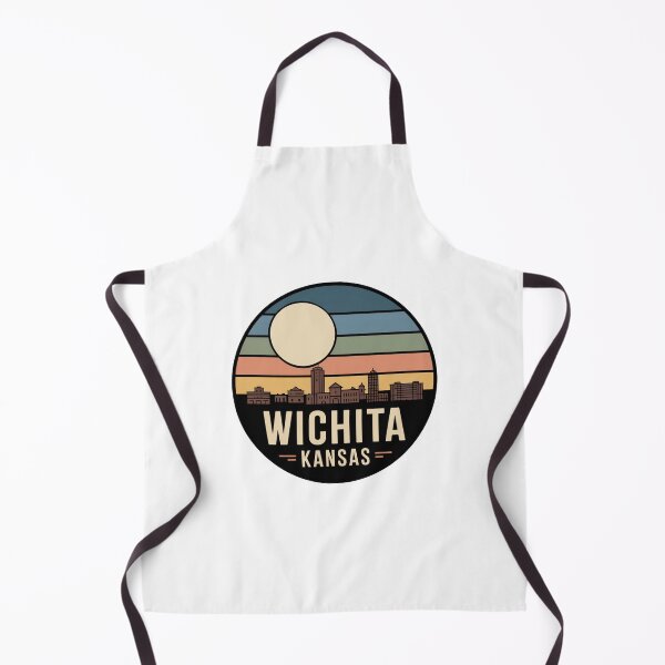 Item preview, Wichita, KS: Muted Stripes Detailed Cityscape designed and sold by CircinusStore.