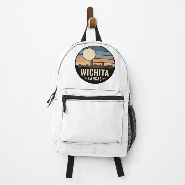 Item preview, Wichita, KS: Muted Stripes Detailed Cityscape designed and sold by CircinusStore.