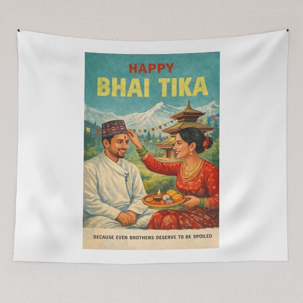 Item preview, Kathmandu Valley Happy Bhai Tika Ceremony near Pashupatinath Temple and Bhaktapur designed and sold by Aryabek.