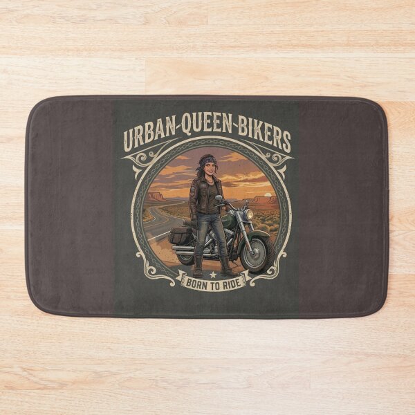 Item preview, Urban Queen Bikers - Born to Ride Desert Sunset designed and sold by HALYNA070824.
