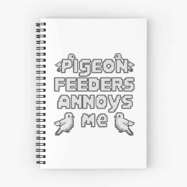 Item preview, Pigeon Feeders Annoy Me - Retro Pixel Art designed and sold by RDproject.