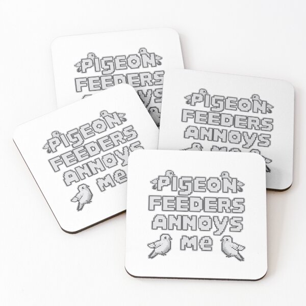 Item preview, Pigeon Feeders Annoy Me - Retro Pixel Art designed and sold by RDproject.