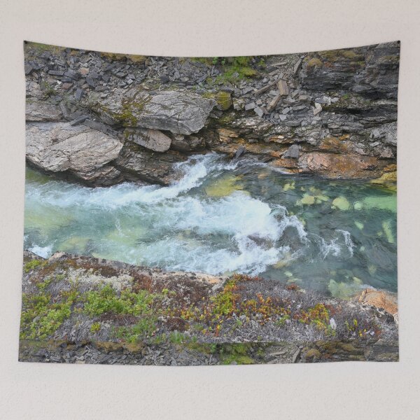 Item preview, Sweden landscape, canyon river Abiskojakka, Original photography designed and sold by studio838.