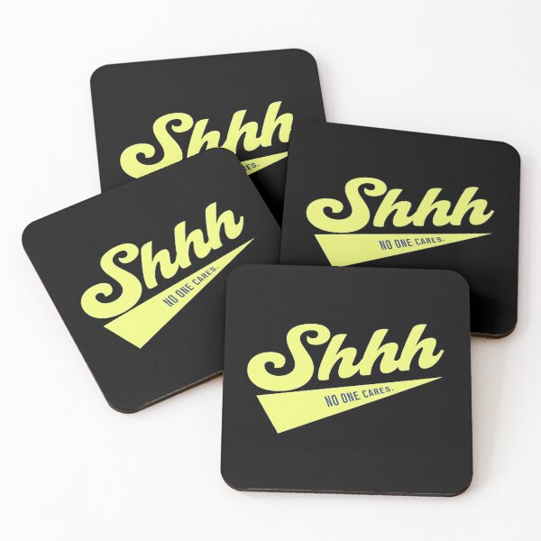 Item preview, Shhh No One Cares Shirt • Bold Sarcastic Typography • Retro Humor Graphic for Everyday Style designed and sold by Bright Nest Studio.