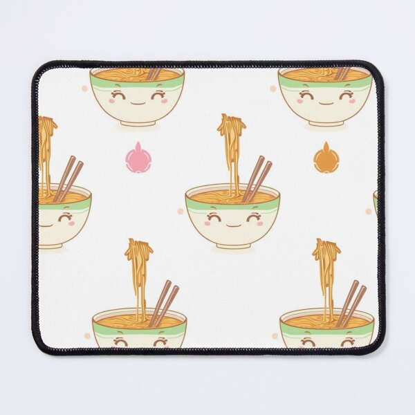 Item preview, Kawaii Happy Ramen - Cute Japanese Pattern designed and sold by ViralVibeLab.