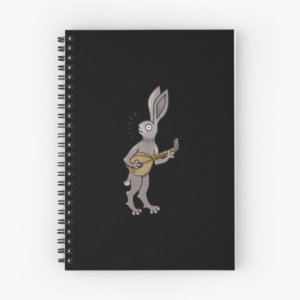 Item preview, Medieval Marginalia Troubadour Rabbit Art designed and sold by syxiamispn39.