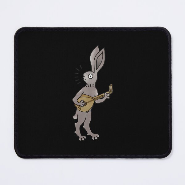Item preview, Medieval Marginalia Troubadour Rabbit Art designed and sold by syxiamispn39.