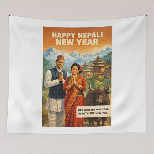 Item preview, Nepali New Year Celebration in Kathmandu Valley with Pashupatinath Temple and Bhaktapur Durbar Square designed and sold by Aryabek.