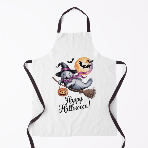 Item preview, Manatee Witch Hat Pumpkin Halloween designed and sold by Formatage.