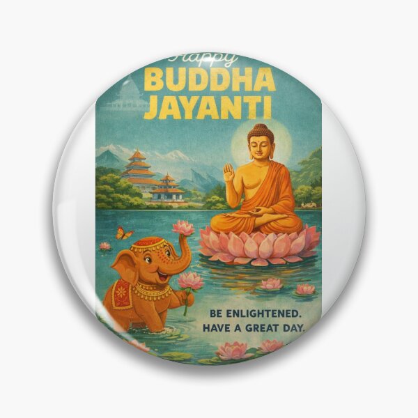 Item preview, Buddha Jayanti Celebration in Lumbini with Maya Devi Temple and Ashoka Pillar designed and sold by Aryabek.