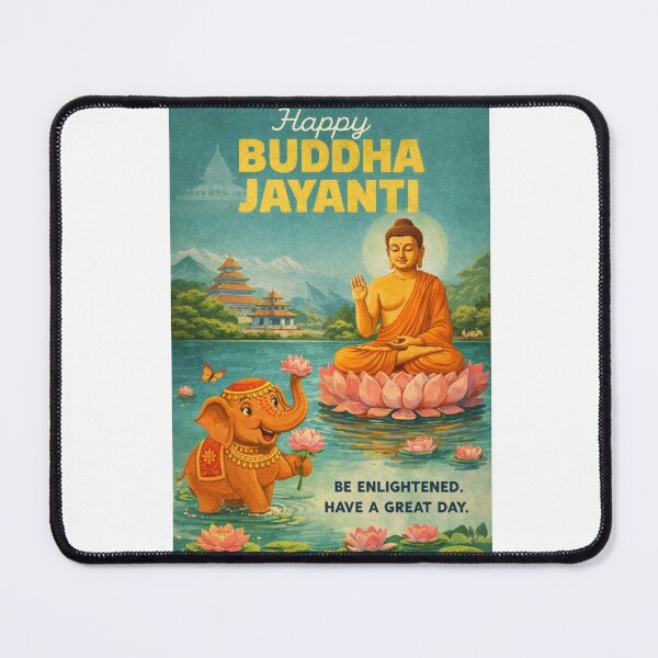 Item preview, Buddha Jayanti Celebration in Lumbini with Maya Devi Temple and Ashoka Pillar designed and sold by Aryabek.