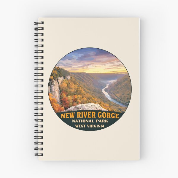 Item preview, New River Gorge National Park Retro Bridge designed and sold by Gideon Emmerich.
