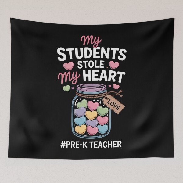 Item preview, My Student Stole My Heart Pre-K Teacher Valentine Day designed and sold by Formatage.