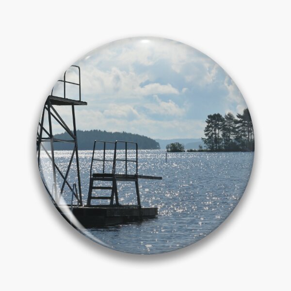 Item preview, On the shore of a beautiful Finnish lake, Finland, Original photography designed and sold by studio838.