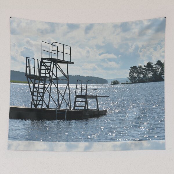 Item preview, On the shore of a beautiful Finnish lake, Finland, Original photography designed and sold by studio838.