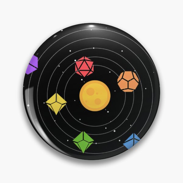 Item preview, Solar System Polyhedral Dice Set Nerdy Tabletop Rpg Gamer designed and sold by afuangvilkas4.