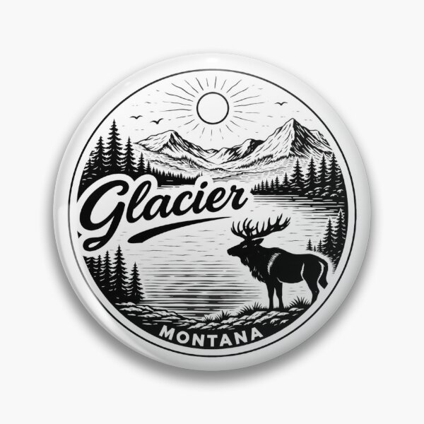 Artikelvorschau, Gletscher, Montana entworfen und verkauft von PamLeeDesign.