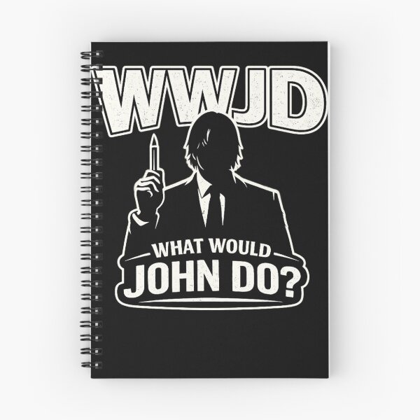 Item preview, WWJD What Would John Do Funny Pencil Assassin Humor designed and sold by Laughprints.
