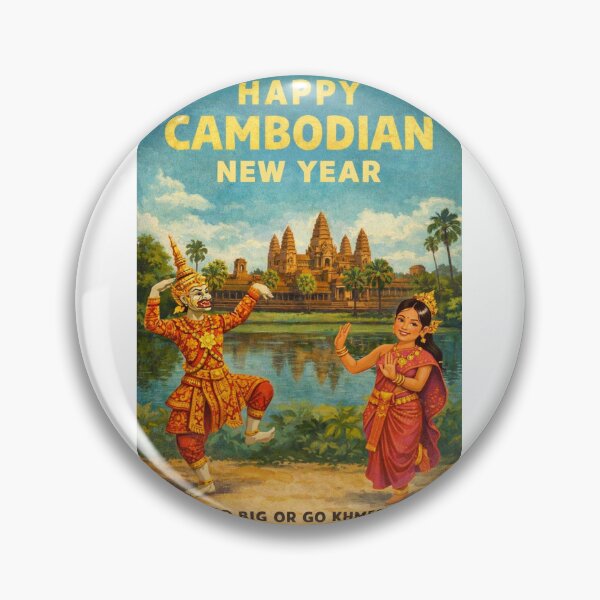 Item preview, Cambodian New Year Celebration in Siem Reap with Angkor Wat and Angkor Thom designed and sold by Aryabek.