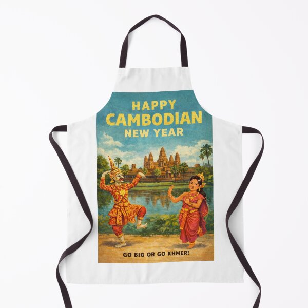Item preview, Cambodian New Year Celebration in Siem Reap with Angkor Wat and Angkor Thom designed and sold by Aryabek.