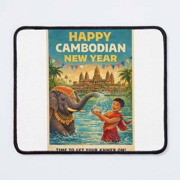 Item preview, Cambodian New Year Festival in Siem Reap near Angkor Wat and Tonle Sap Lake designed and sold by Aryabek.