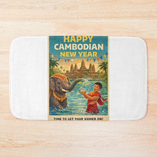Item preview, Cambodian New Year Festival in Siem Reap near Angkor Wat and Tonle Sap Lake designed and sold by Aryabek.