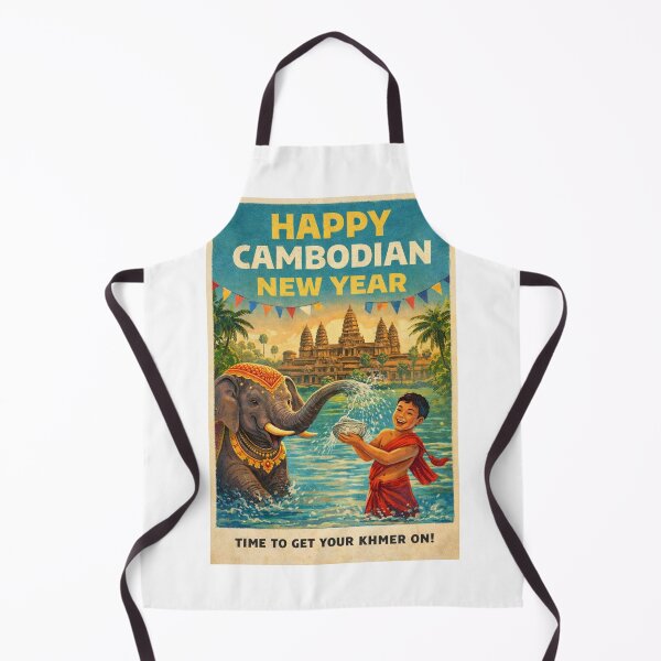 Item preview, Cambodian New Year Festival in Siem Reap near Angkor Wat and Tonle Sap Lake designed and sold by Aryabek.