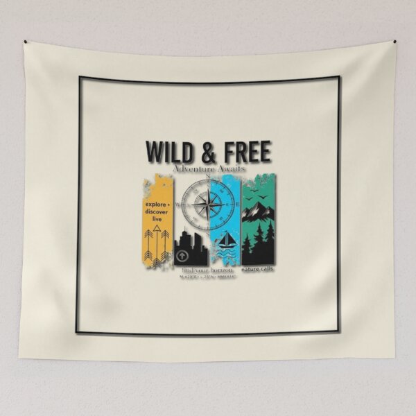 Item preview, Wild and Free designed and sold by Aise06.